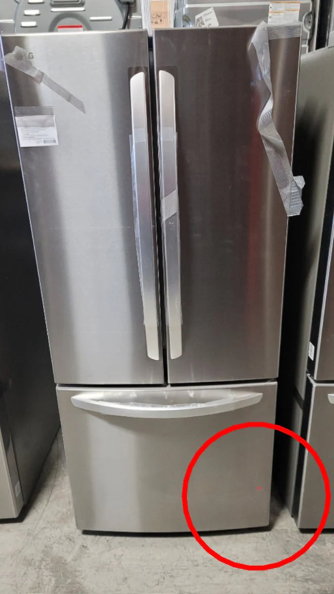 LRFNS2200S - REFRIGERATORS - LG - French 3-Door - Stainless Steel - Open Box - Image 3