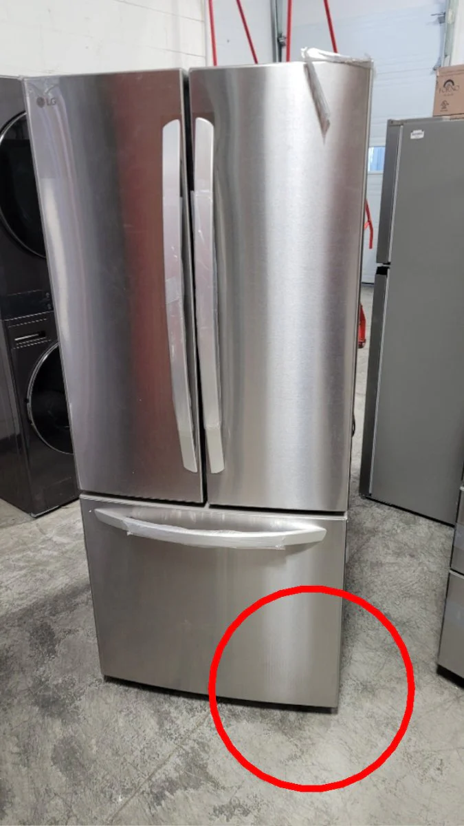 LRFNS2200S - REFRIGERATORS - LG - French 3-Door - Stainless Steel - Open Box - Image 2