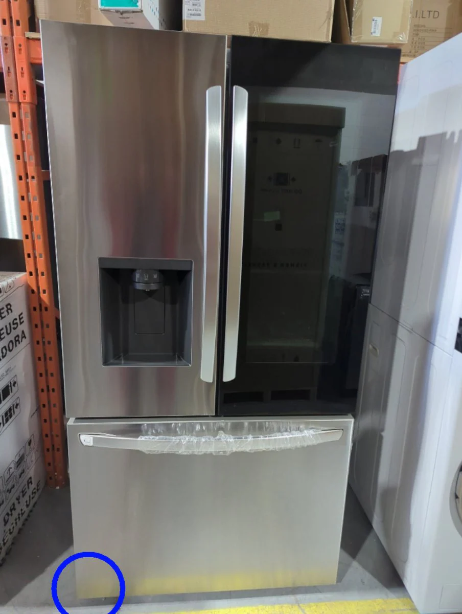 LRFOC2606S - REFRIGERATORS - LG - French 3-Door - Stainless Steel - Open Box - Image 2