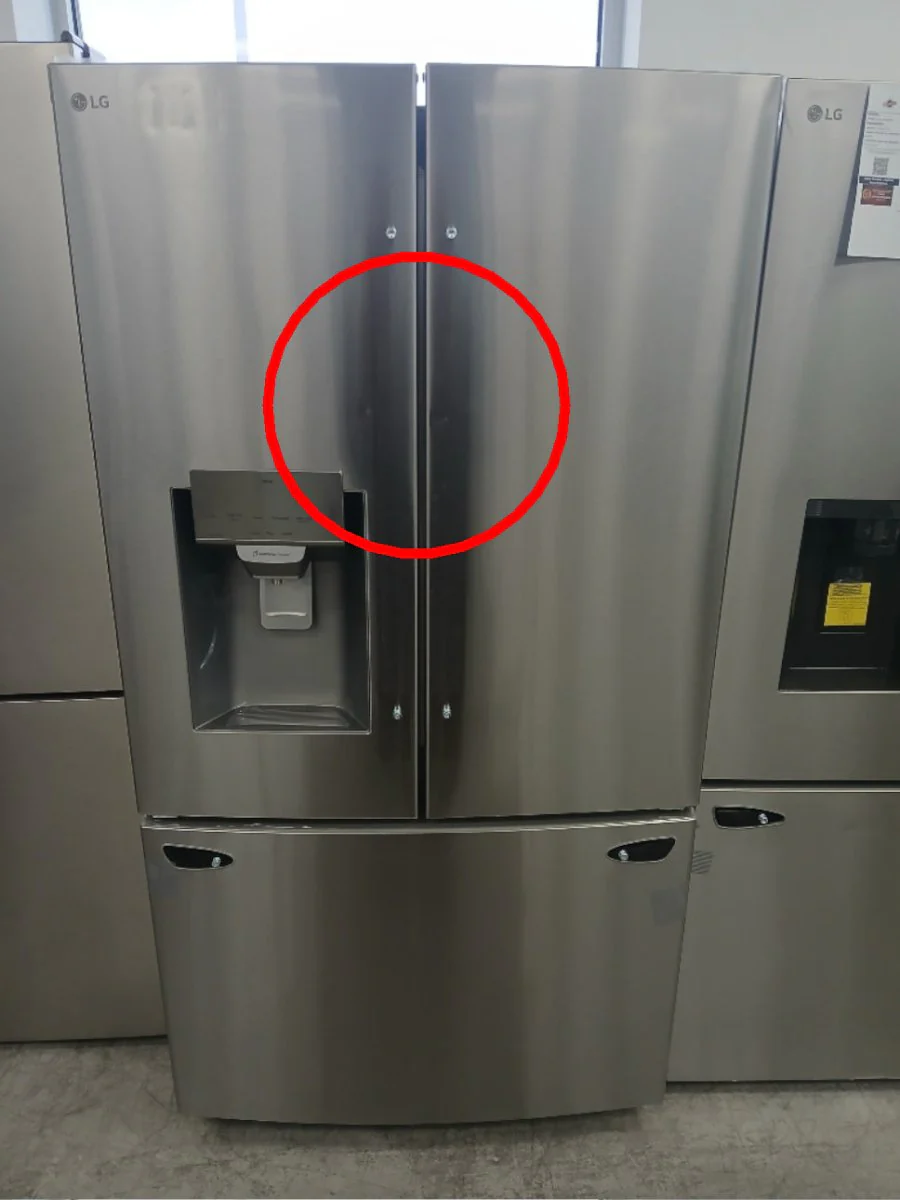 LRFS28XBS - REFRIGERATORS - LG - French 3-Door - Stainless Steel - Open Box - Image 2