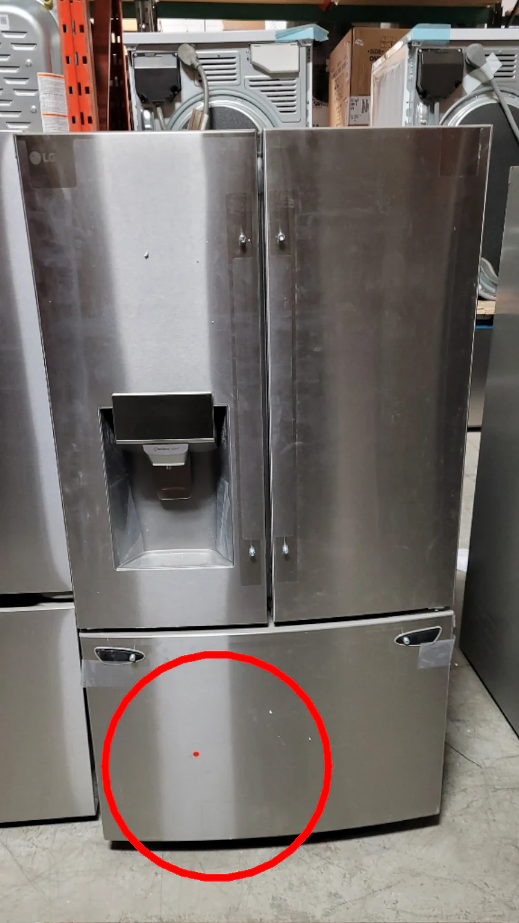 LRFS28XBS - REFRIGERATORS - LG - French 3-Door - Stainless Steel - Open Box - Image 3