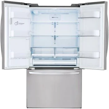LRFS28XBS - REFRIGERATORS - LG - French 3-Door - Stainless Steel - Open Box - Image 8