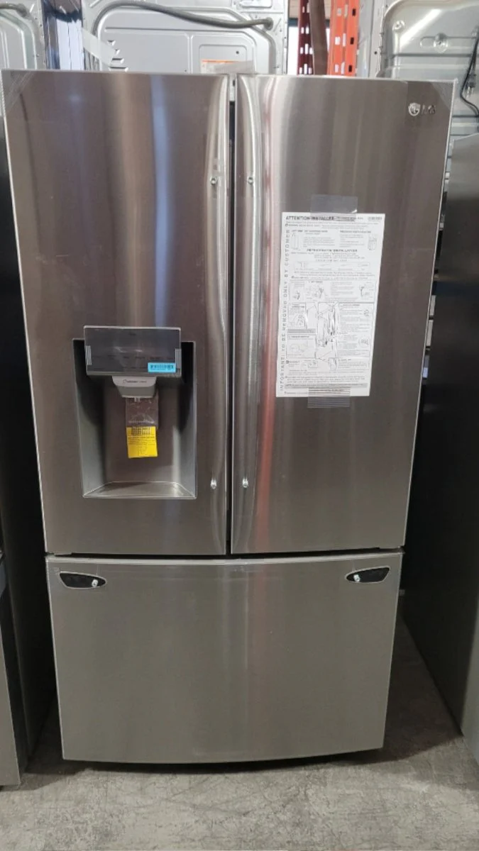 LRFS28XBS - REFRIGERATORS - LG - French 3-Door - Stainless Steel - Open Box - Image 2