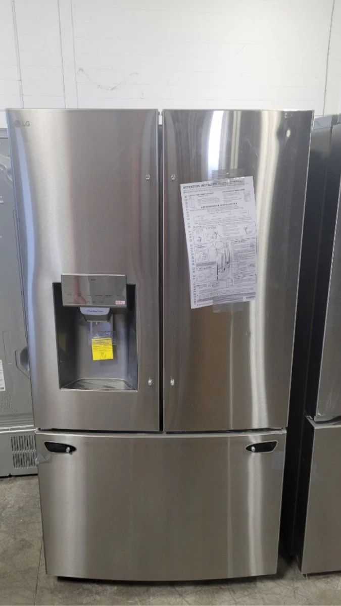 LRFS28XBS - REFRIGERATORS - LG - French 3-Door - Stainless Steel - Open Box - Image 2