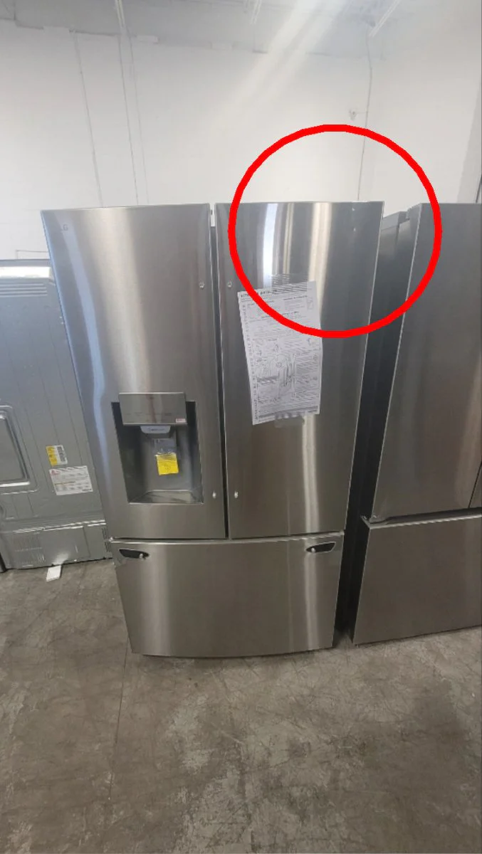 LRFS28XBS - REFRIGERATORS - LG - French 3-Door - Stainless Steel - Open Box - Image 3