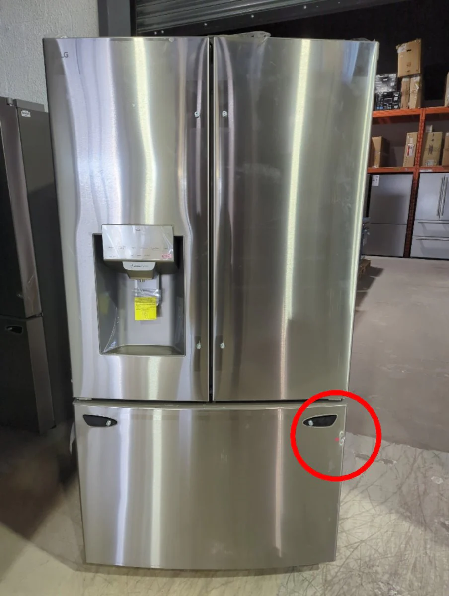 LRFS28XBS - REFRIGERATORS - LG - French 3-Door - Stainless Steel - Open Box - Image 2