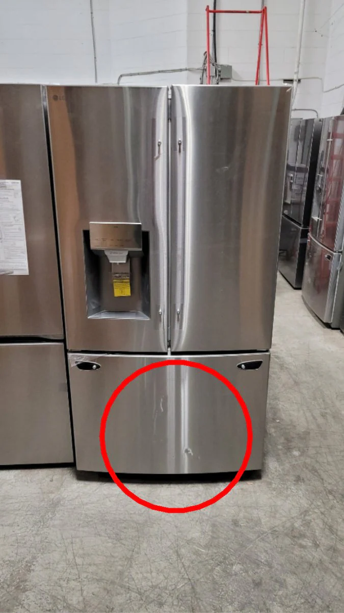 LRFS28XBS - REFRIGERATORS - LG - French 3-Door - Stainless Steel - Open Box - Image 3