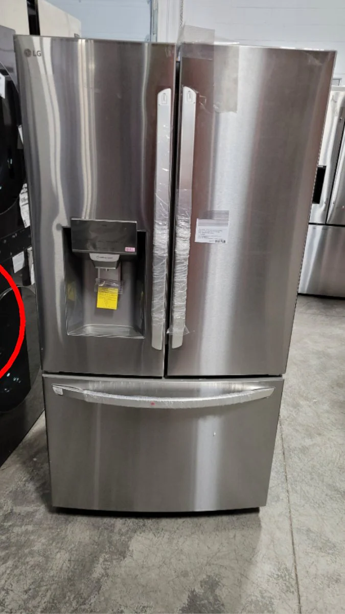 LRFS28XBS - REFRIGERATORS - LG - French 3-Door - Stainless Steel - Open Box - Image 2