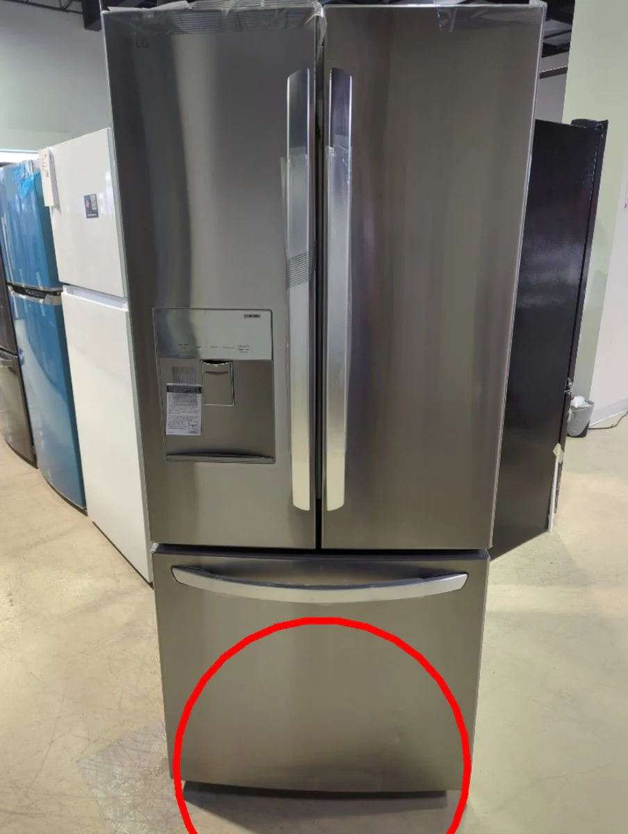 LRFWS2200S - REFRIGERATORS - LG - French 3-Door - Stainless Steel - Open Box - Image 2