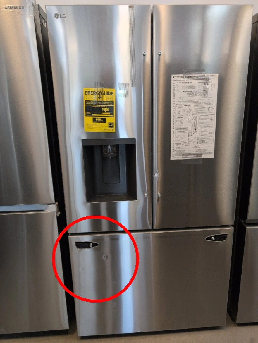 LRFXC2606S - REFRIGERATORS - LG - French 3-Door - Stainless Steel - Open Box - Image 3