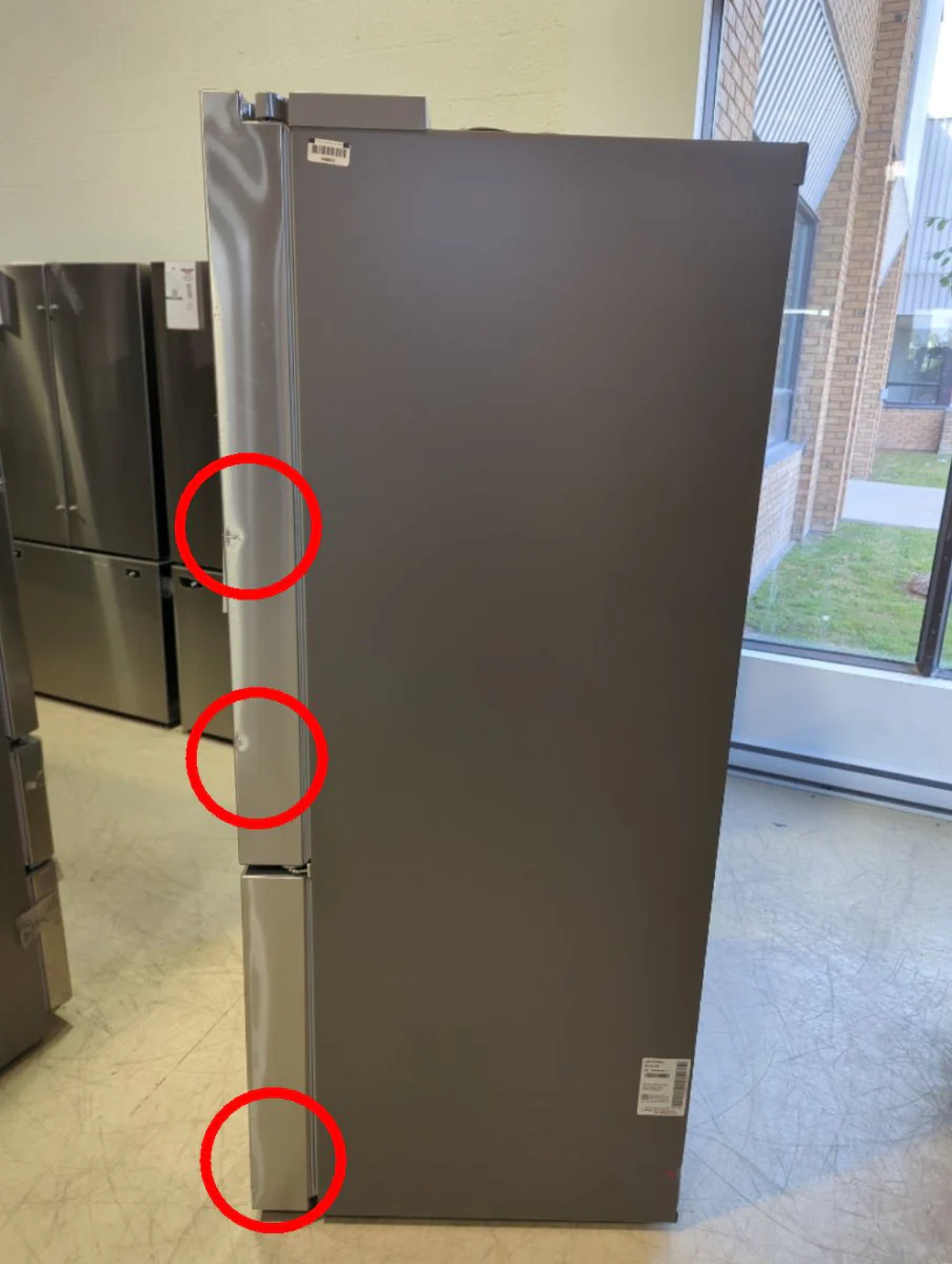 LRFXC2606S - REFRIGERATORS - LG - French 3-Door - Stainless Steel - Open Box - Image 3