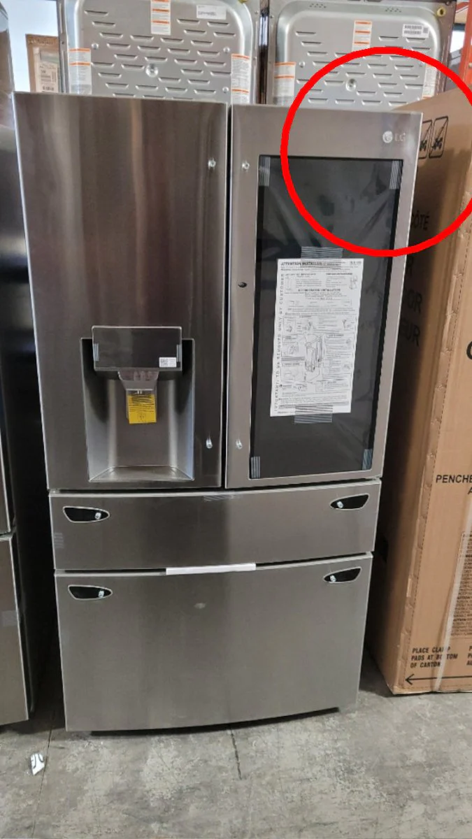 LRMVS3006S - REFRIGERATORS - LG - French 4-Door - Stainless Steel - Open Box - Image 3