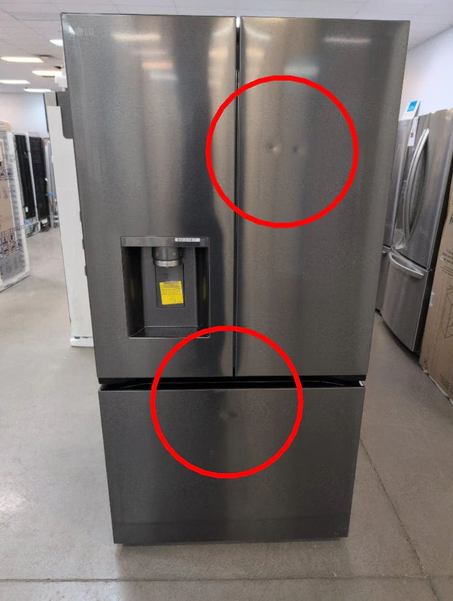 LRYXC2606D - REFRIGERATORS - LG - French 3-Door - Black Stainless - Open Box - Image 2