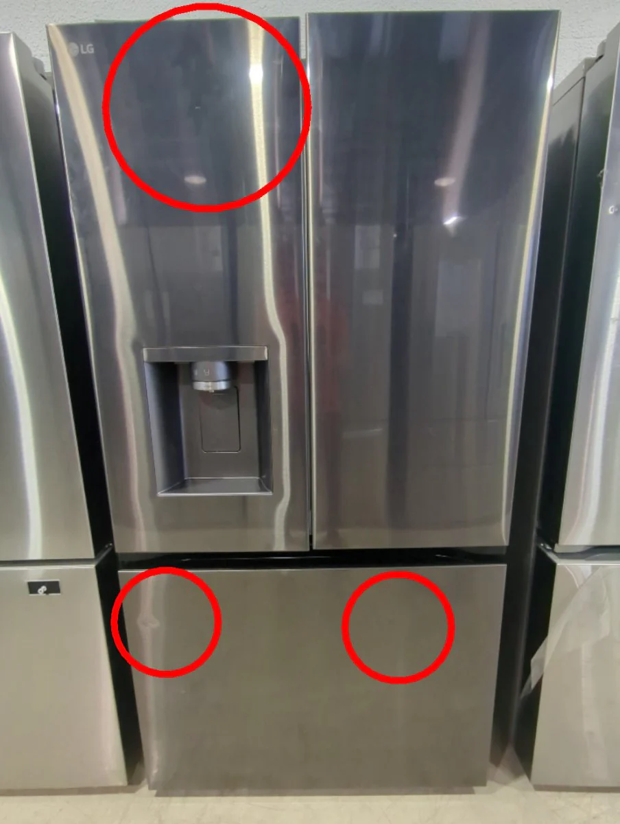 LRYXC2606D - REFRIGERATORS - LG - French 3-Door - Black Stainless - Open Box - Image 2
