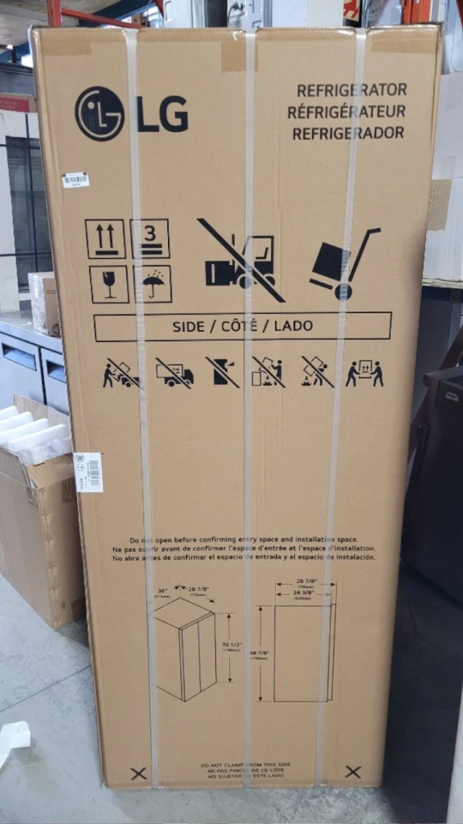 LS23C4000V - REFRIGERATORS - LG - Side by side - Stainless Steel - Open Box - Image 2