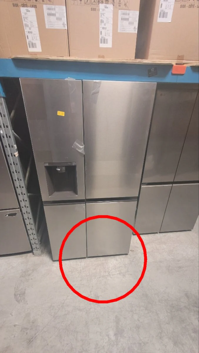 LS23C4230V - REFRIGERATORS - LG - Side by side - Stainless Steel - Open Box - Image 3