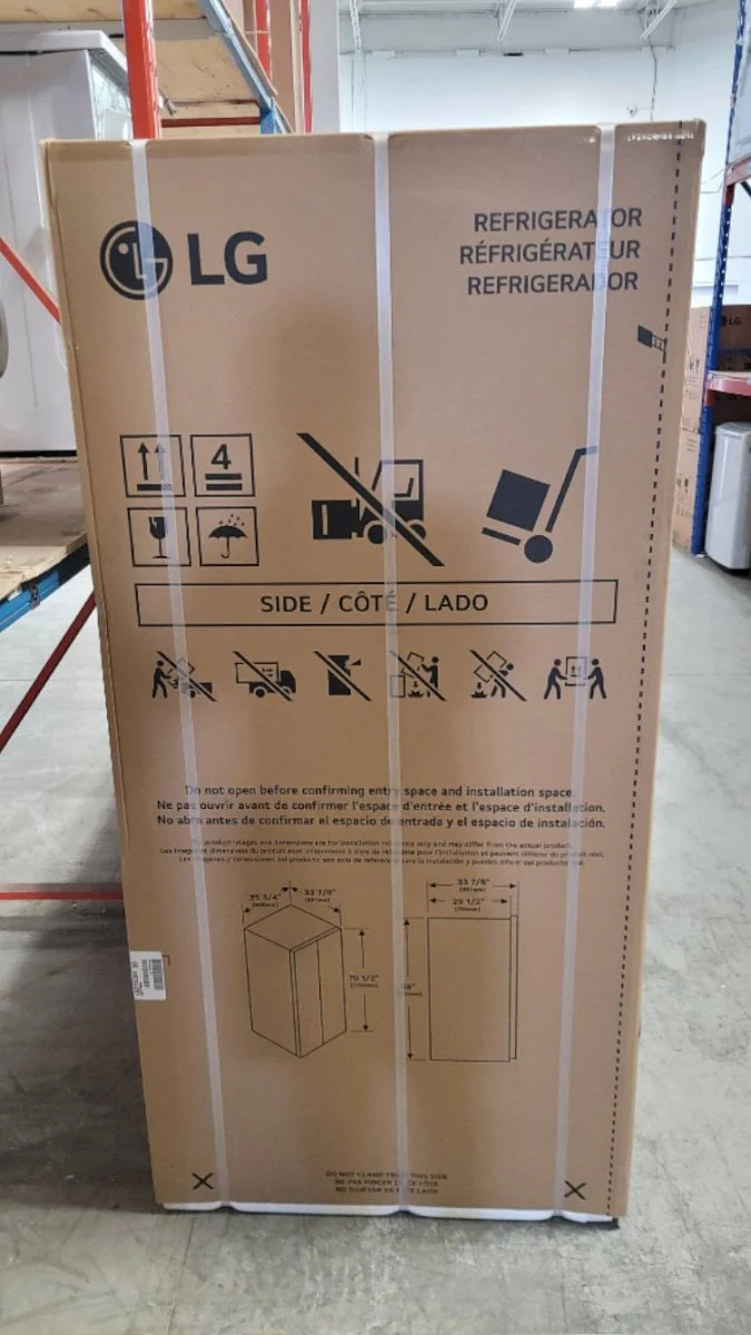 LS27T3230S - REFRIGERATORS - LG - Side by side - Stainless Steel - Open Box - Image 4
