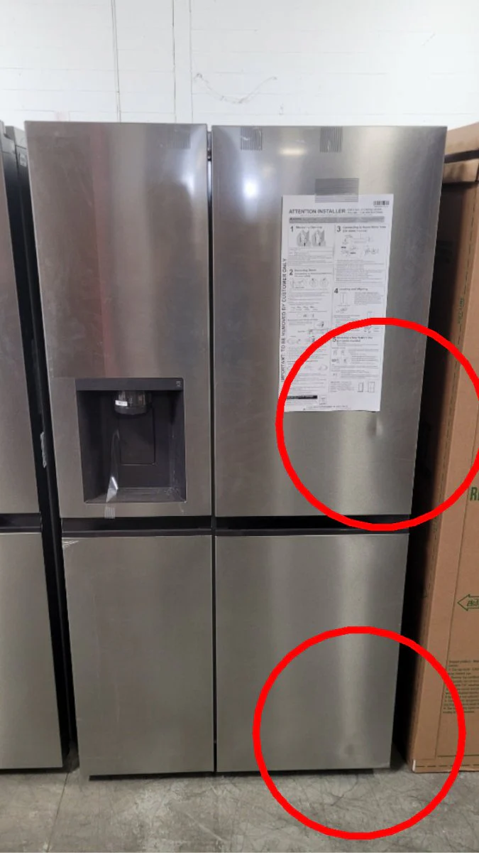 LS29S3230V - REFRIGERATORS - LG - Side by side - Platinum - Open Box - Image 3
