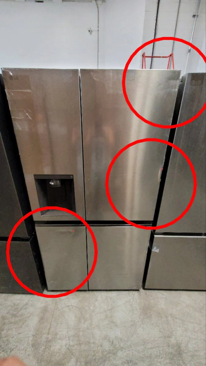 LS29S3230V - REFRIGERATORS - LG - Side by side - Platinum - Open Box - Image 3