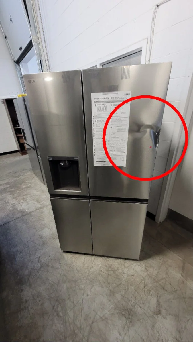 LS29S3230V - REFRIGERATORS - LG - Side by side - Platinum - Open Box - Image 3