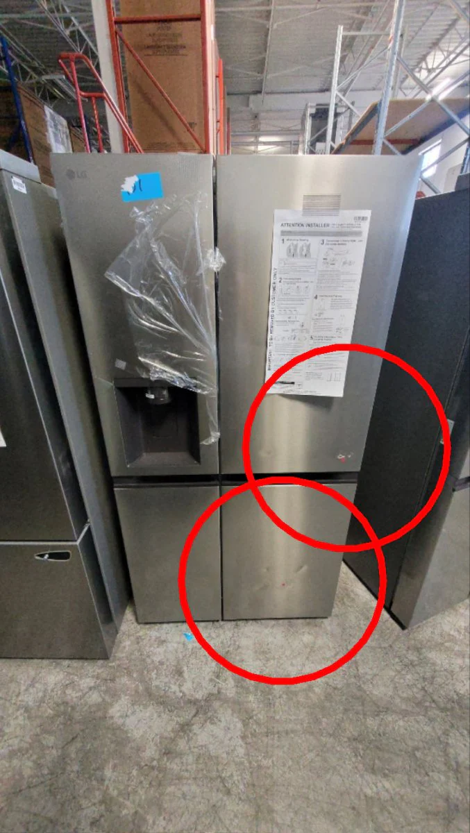 LS29S3230V - REFRIGERATORS - LG - Side by side - Platinum - Open Box - Image 3