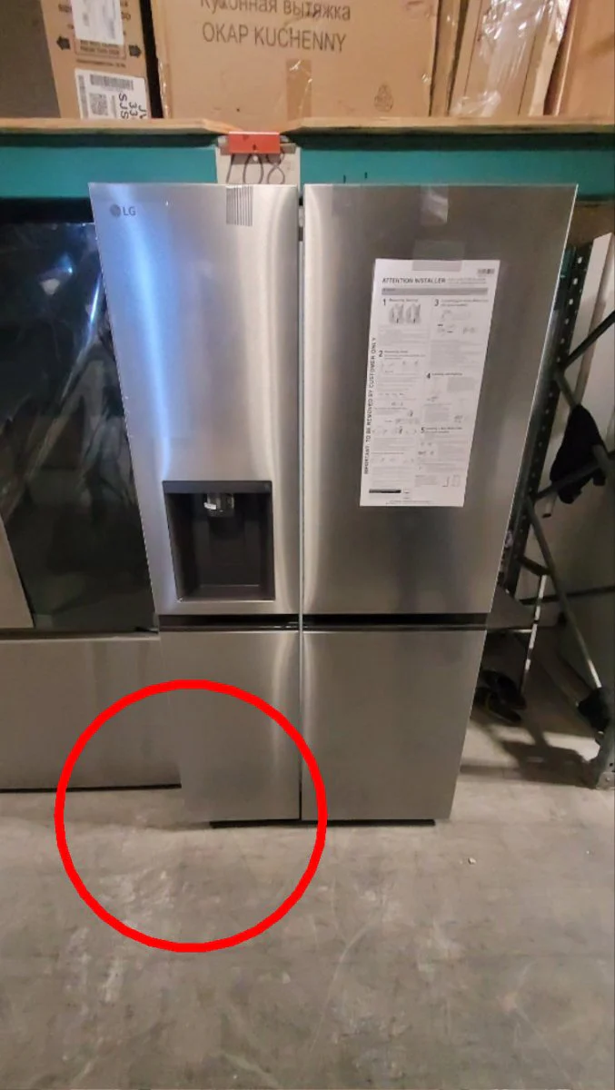 LS29S3230V - REFRIGERATORS - LG - Side by side - Platinum - Open Box - Image 5