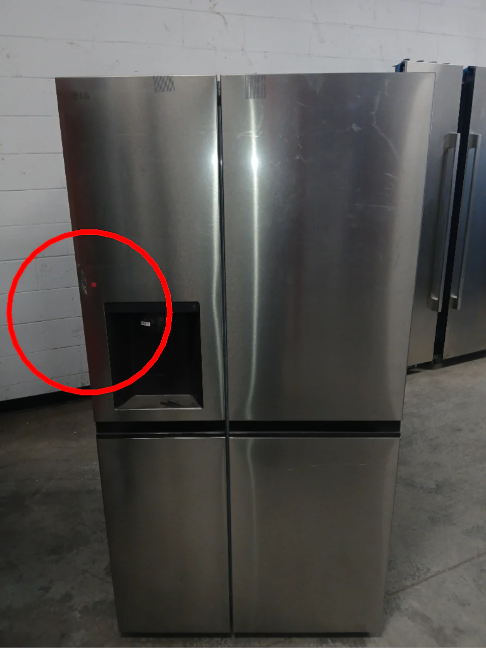 LS29S3230V - REFRIGERATORS - LG - Side by side - Platinum - Open Box - Image 2