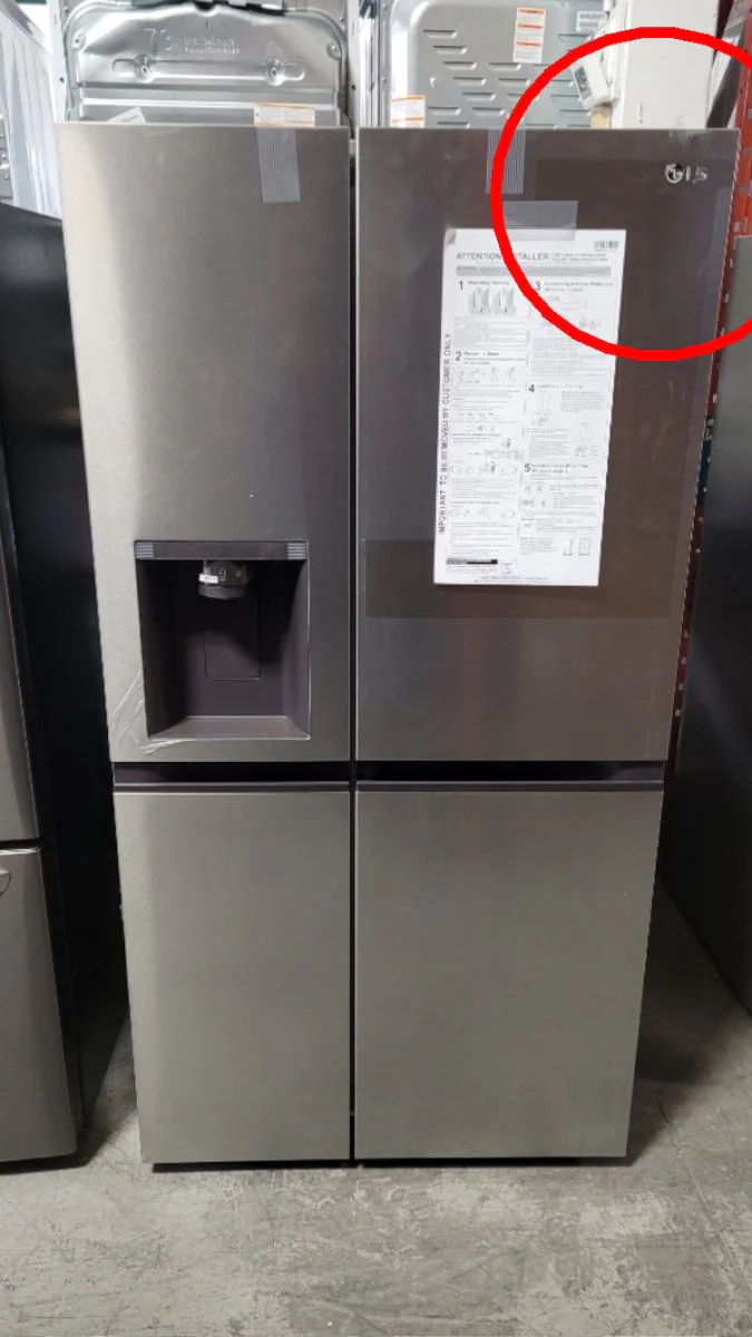 LS29S3230V - REFRIGERATORS - LG - Side by side - Platinum - Open Box - Image 4