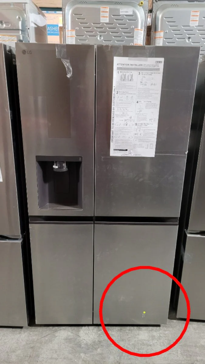 LS29S3230V - REFRIGERATORS - LG - Side by side - Platinum - Open Box - Image 3