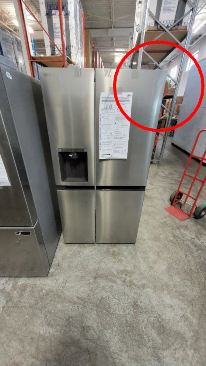 LS29S3230V - REFRIGERATORS - LG - Side by side - Platinum - Open Box - Image 2