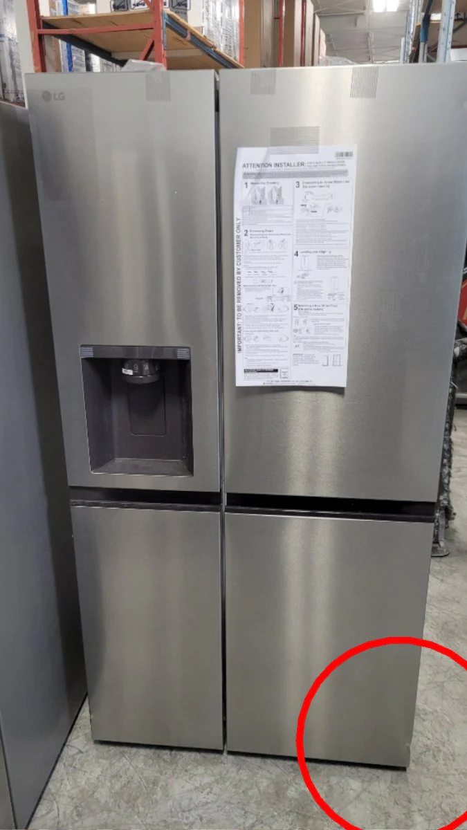 LS29S3230V - REFRIGERATORS - LG - Side by side - Platinum - Open Box - Image 3