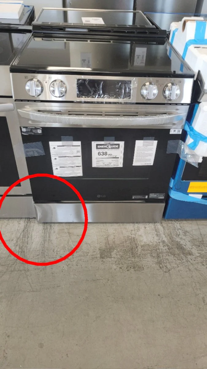 LSEL6331F - RANGES - LG - Electric - Stainless Steel - Open Box - Image 3