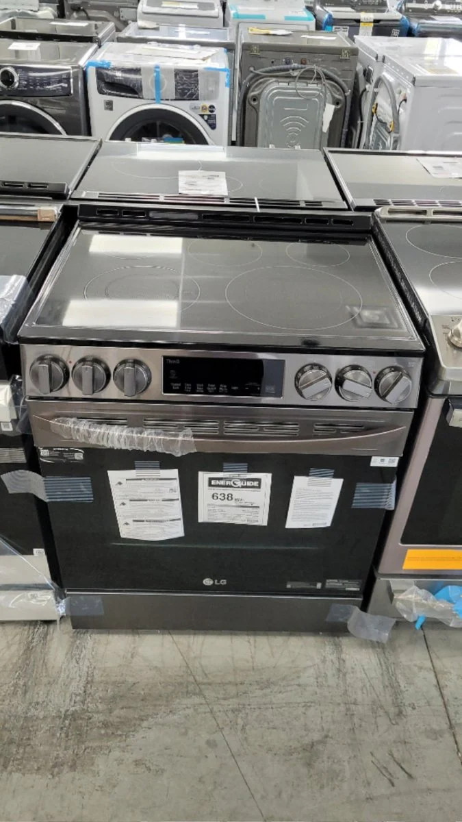 LSEL6333D - RANGES - LG - Electric - Black Stainless - Open Box - Image 2