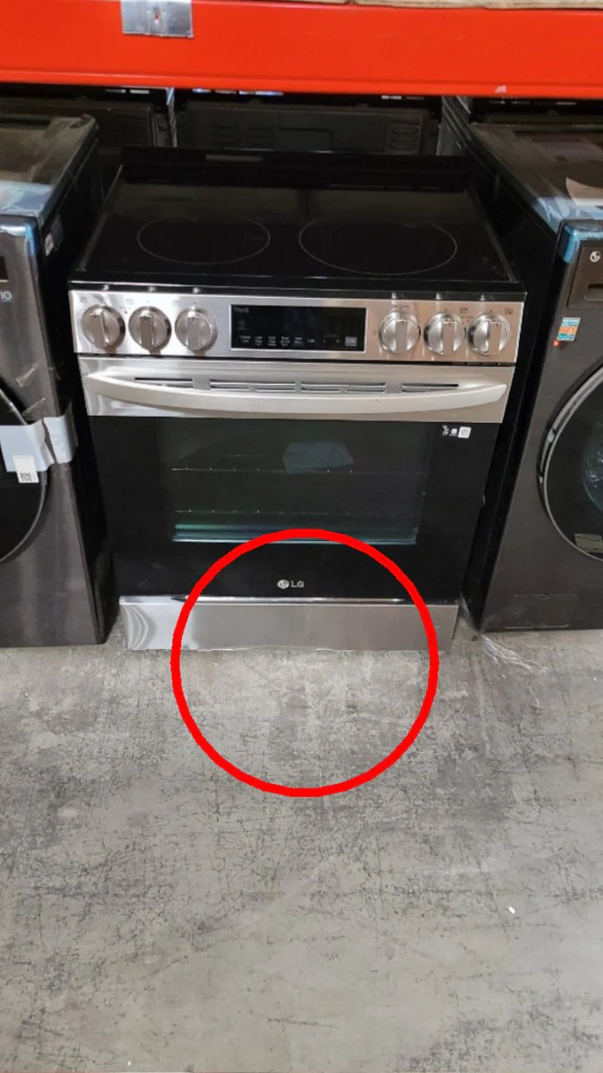 LSEL6333F - RANGES - LG - Electric - Stainless Steel - Open Box - Image 3