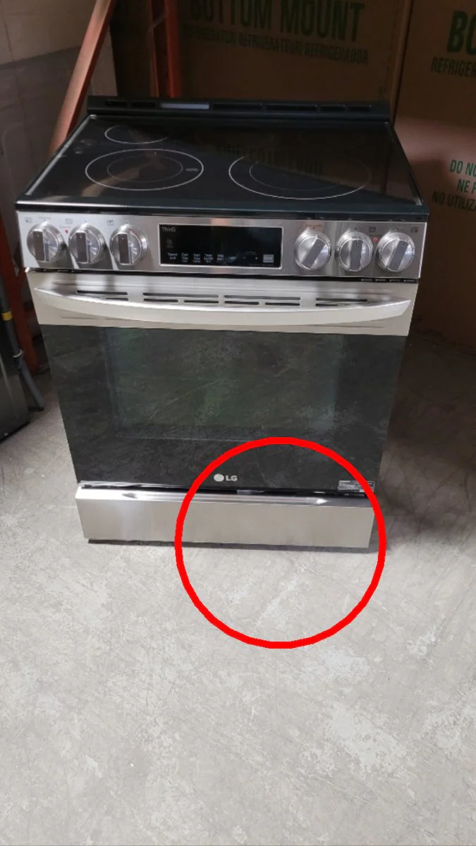LSEL6333F - RANGES - LG - Electric - Stainless Steel - Open Box - Image 3