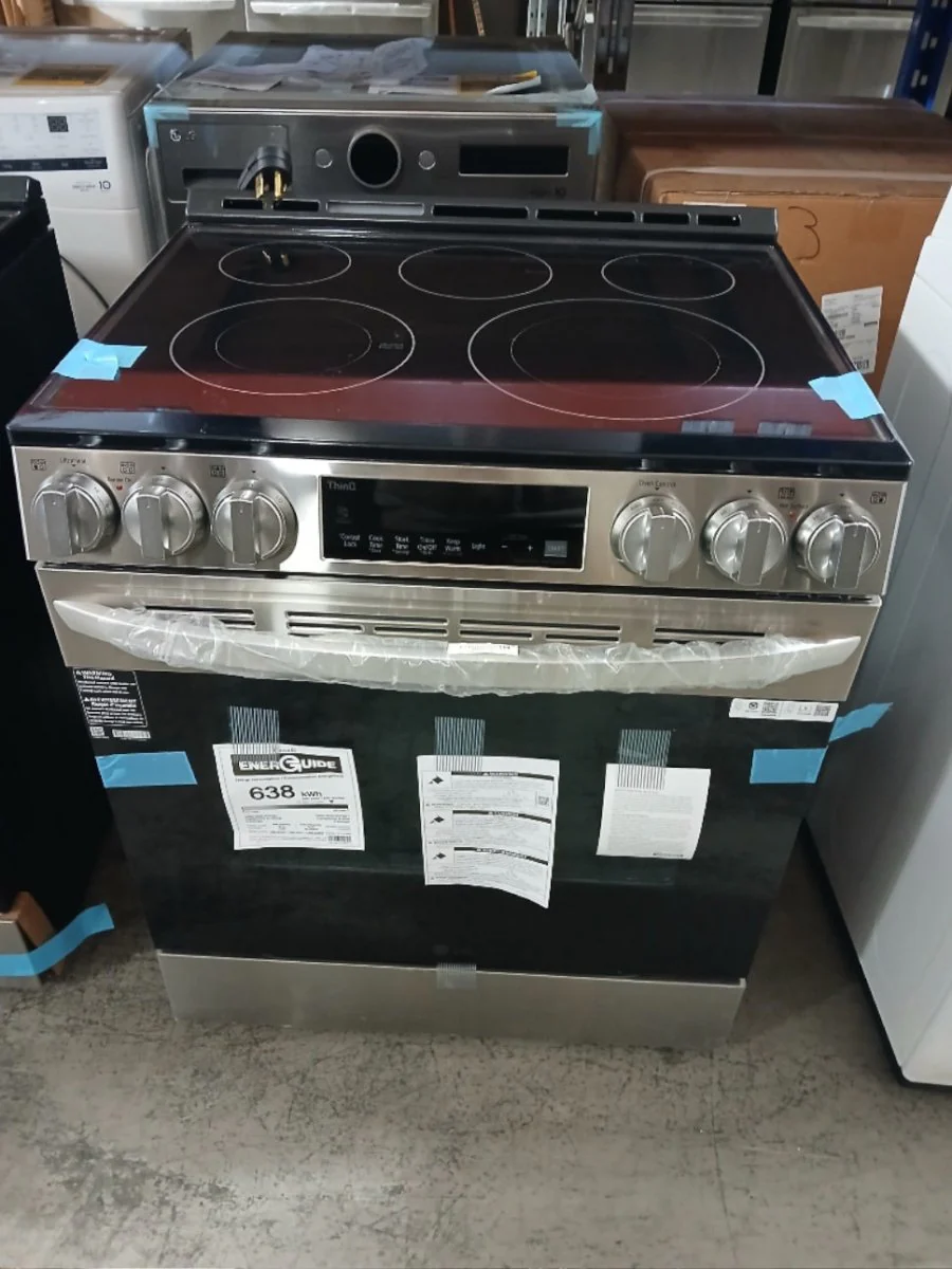 LSEL6333F - RANGES - LG - Electric - Stainless Steel - Open Box - Image 2
