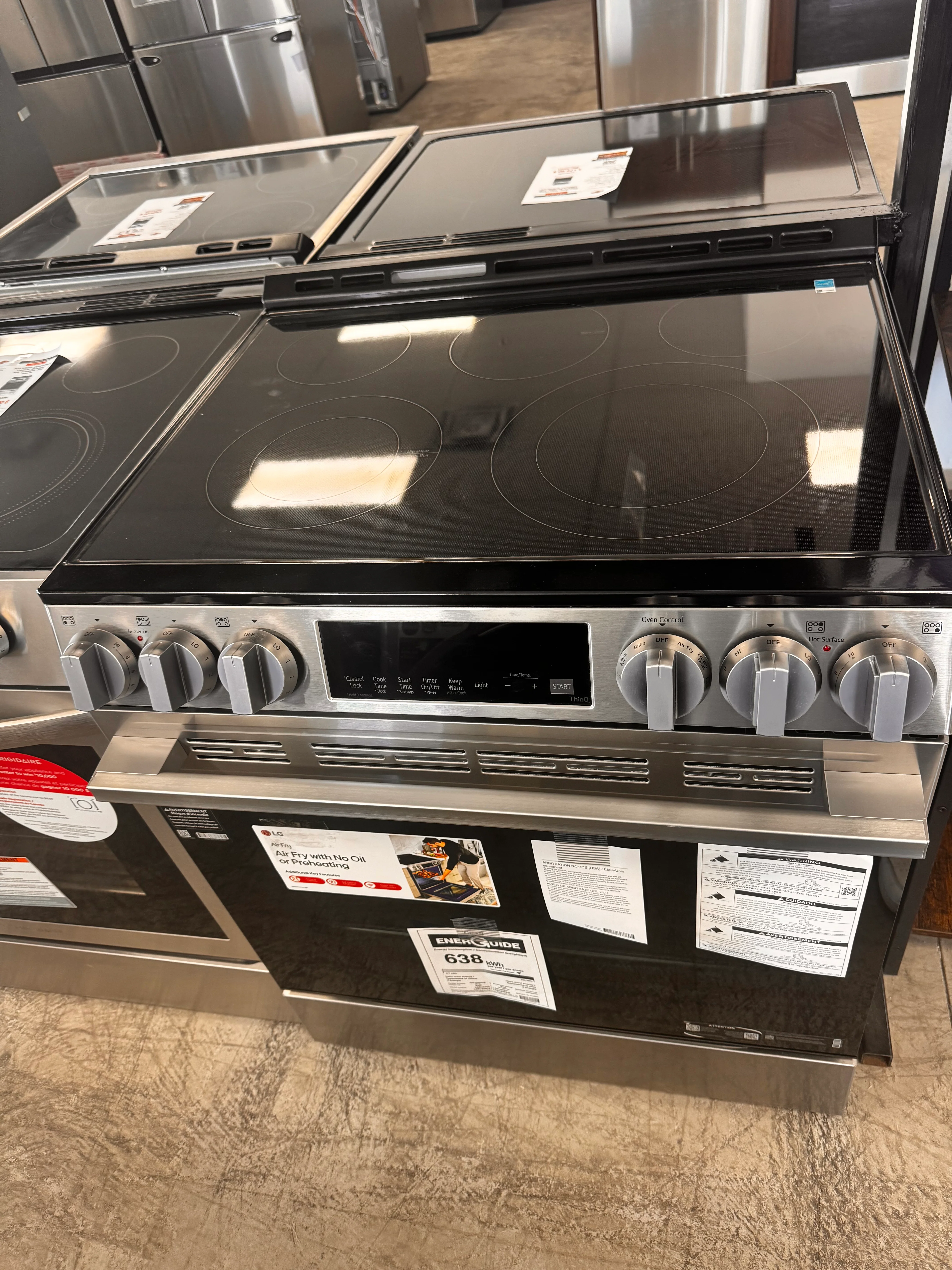 LSEL6333XE - RANGES - LG - Electric - Stainless Steel - Open Box - Image 2
