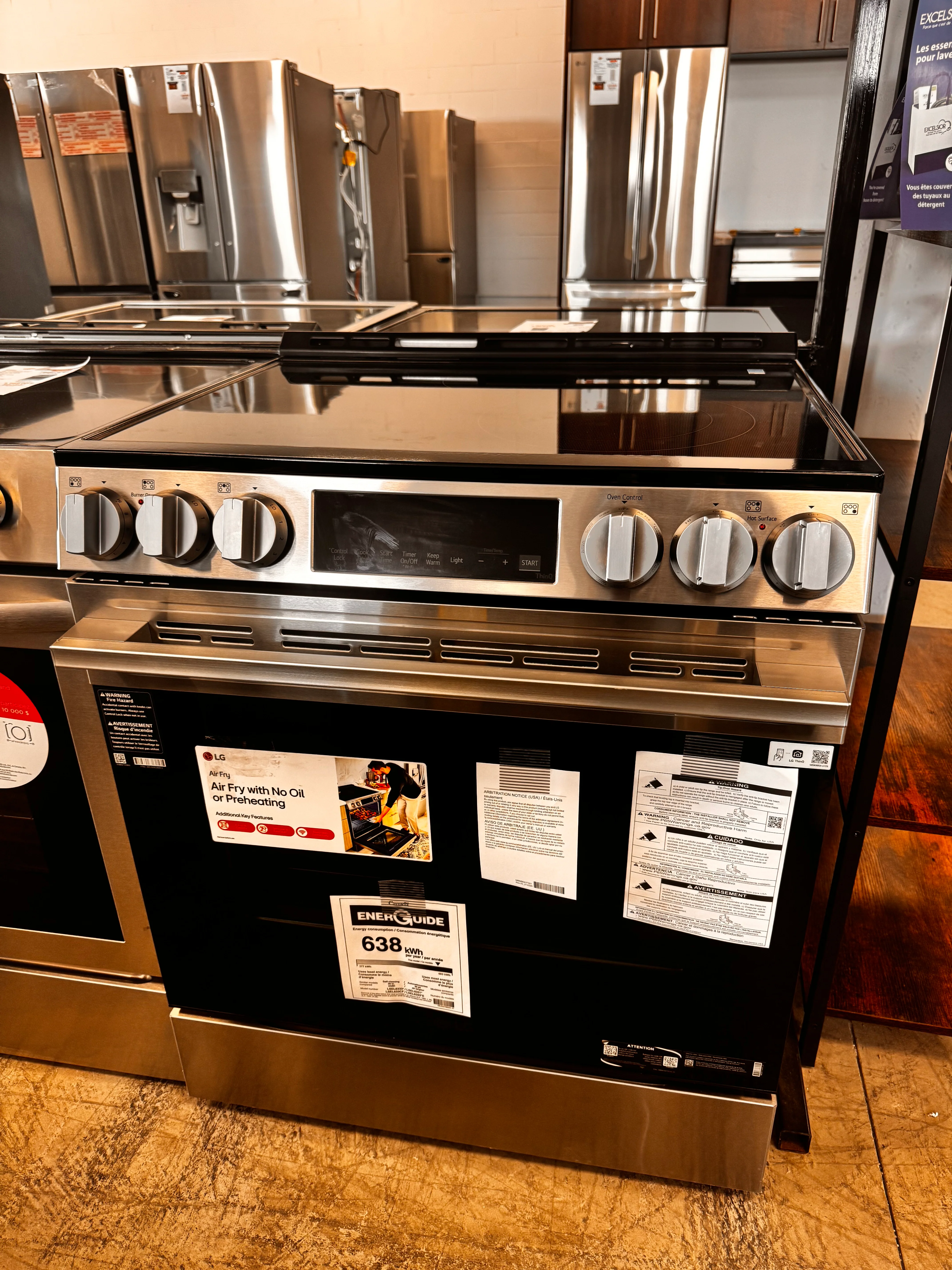 LSEL6333XE - RANGES - LG - Electric - Stainless Steel - Open Box - Image 3