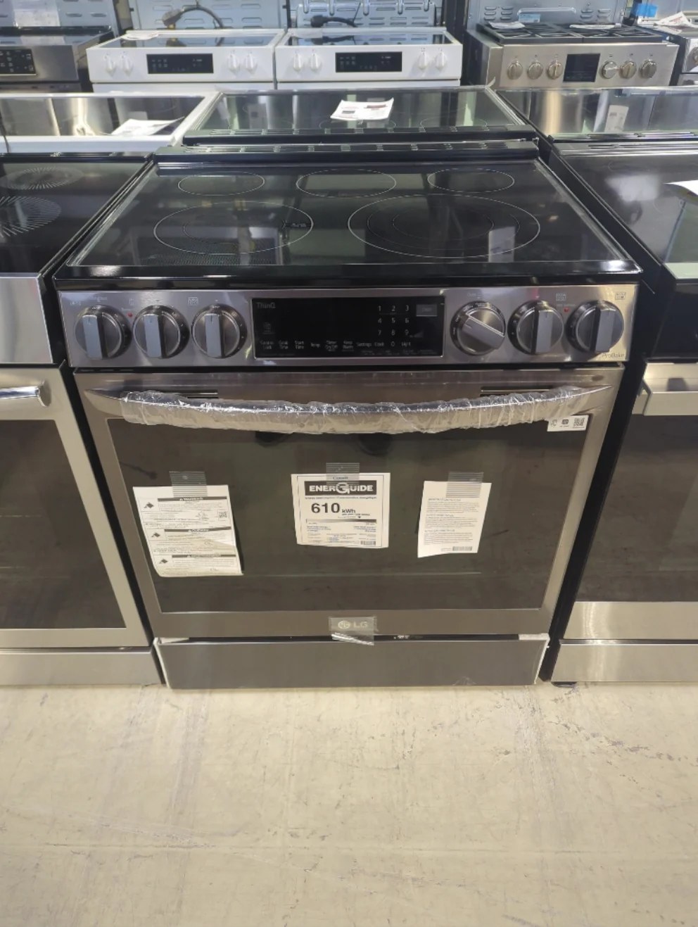 LSEL6335D - RANGES - LG - Electric - Stainless Steel - Open Box - Image 2