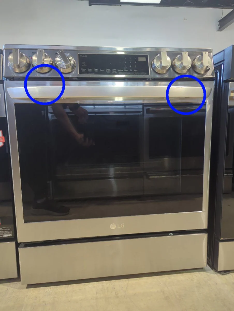LSEL6335F - RANGES - LG - Electric - Stainless Steel - Open Box - Image 2