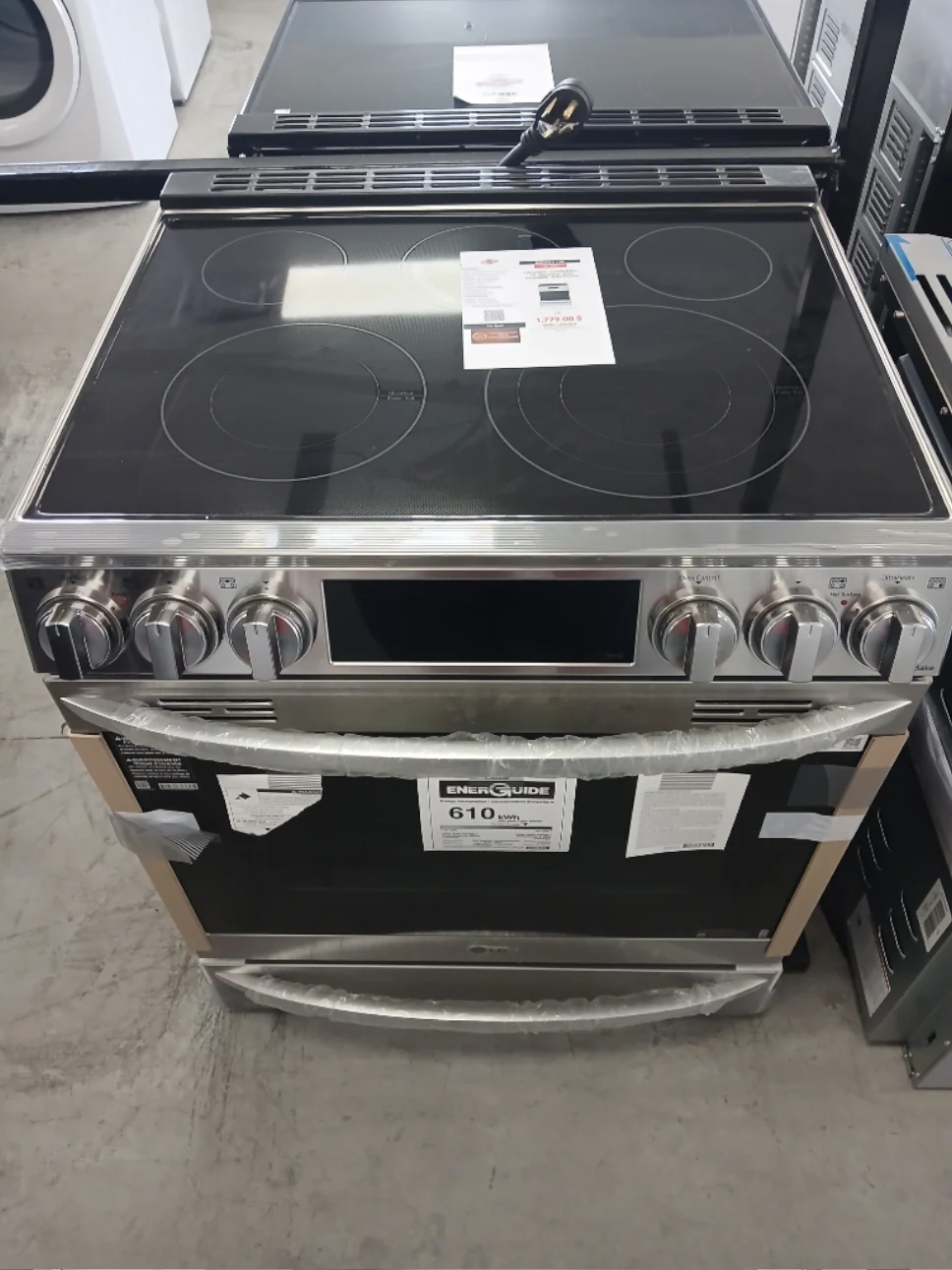 LSEL6337F - RANGES - LG - Electric - Stainless Steel - Open Box - Image 2