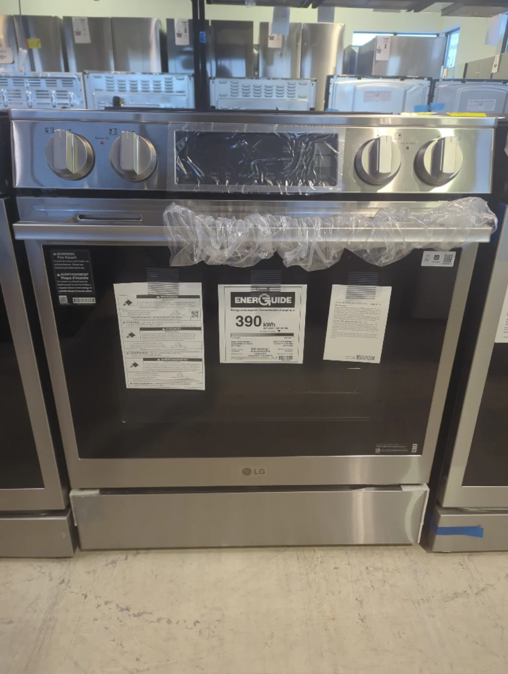 LSIL6334XE - RANGES - LG - Electric - Stainless Steel - Open Box - Image 2
