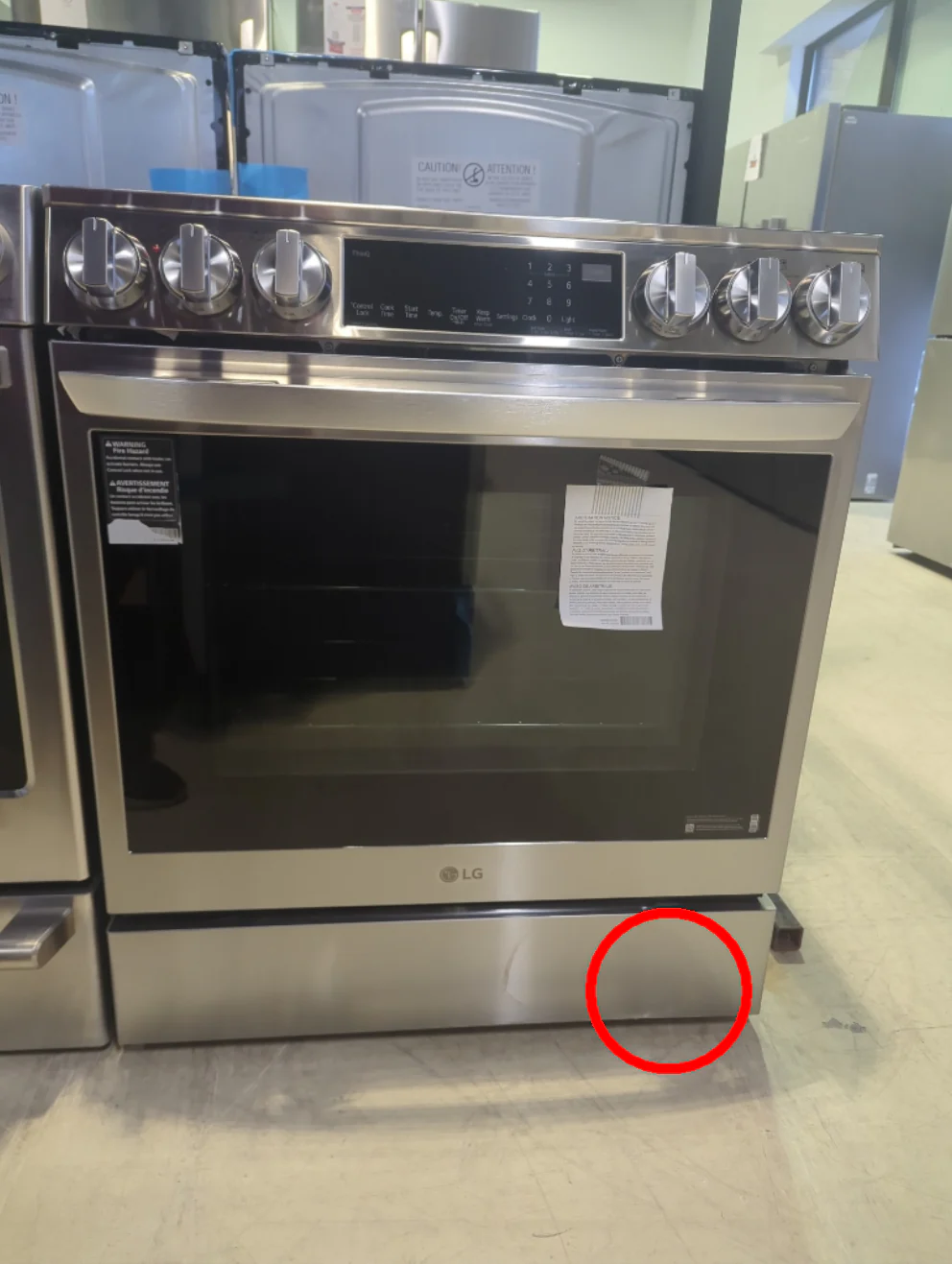 LSIL6336F - RANGES - LG - Electric - Stainless Steel - Open Box - Image 2