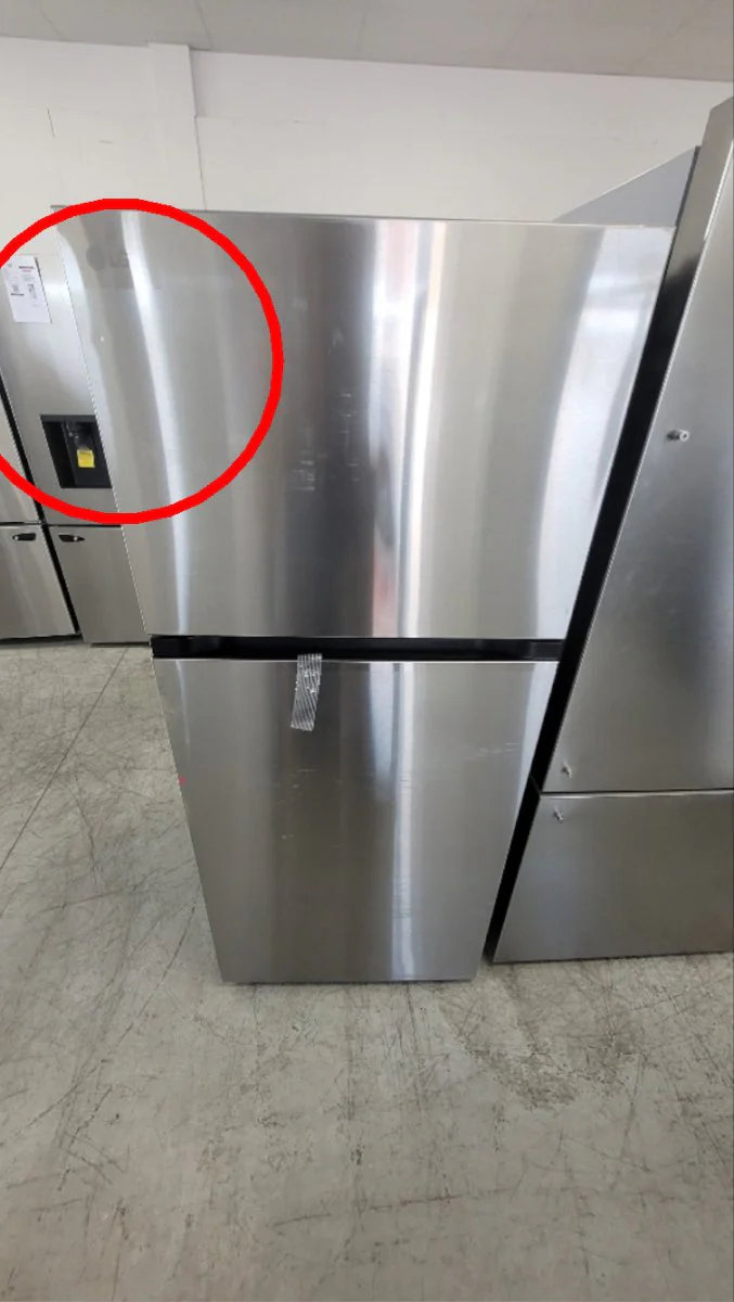 LT18S2100S - REFRIGERATORS - LG - Top Freezer - Stainless Steel - Open Box - Image 3
