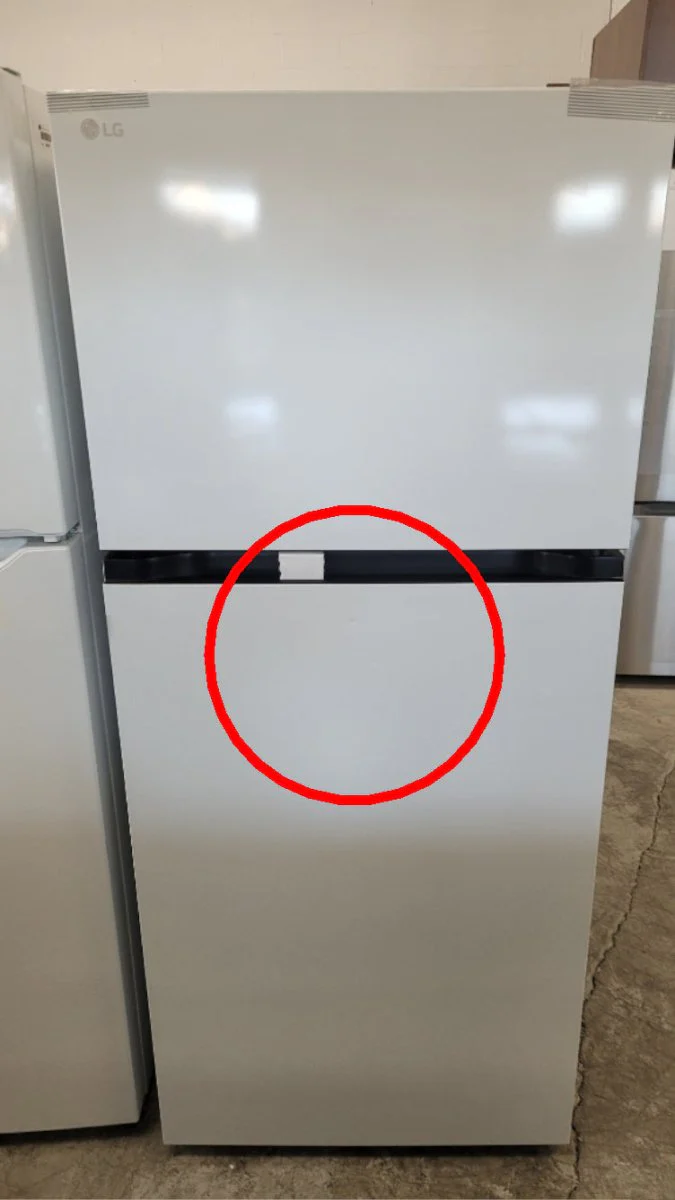 LT18S2100W - REFRIGERATORS - LG - Top Freezer - White - Open Box - Image 5