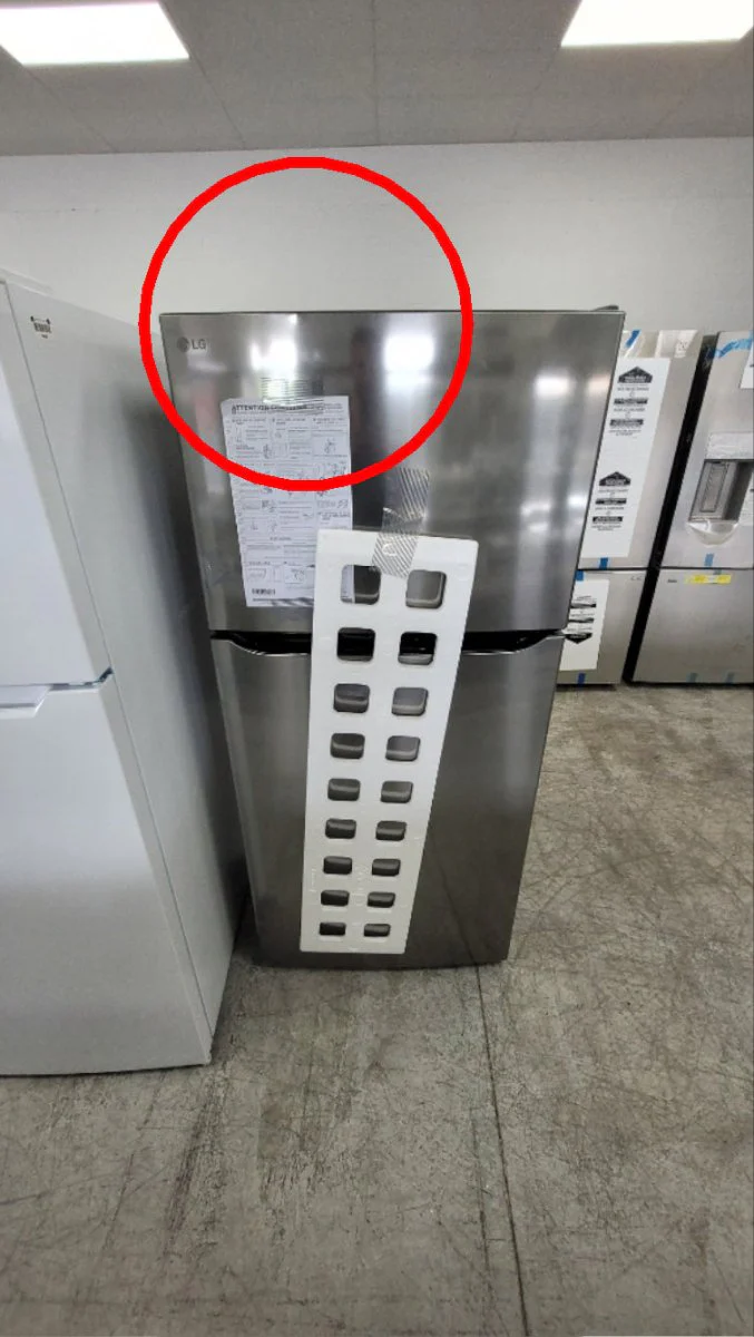 LTCS20020V - REFRIGERATORS - LG - Top Freezer - Stainless Steel - Open Box - Image 4