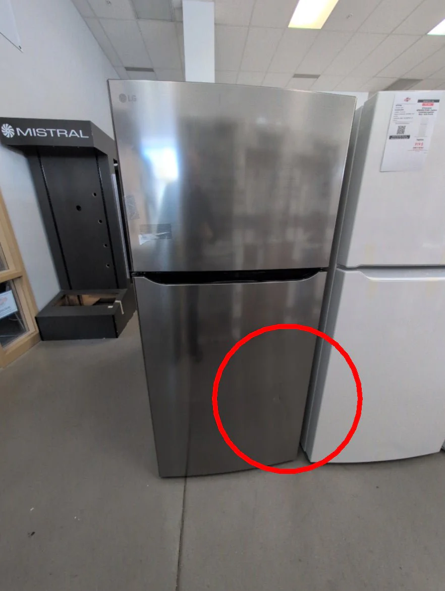 LTCS20020V - REFRIGERATORS - LG - Top Freezer - Stainless Steel - Open Box - Image 4