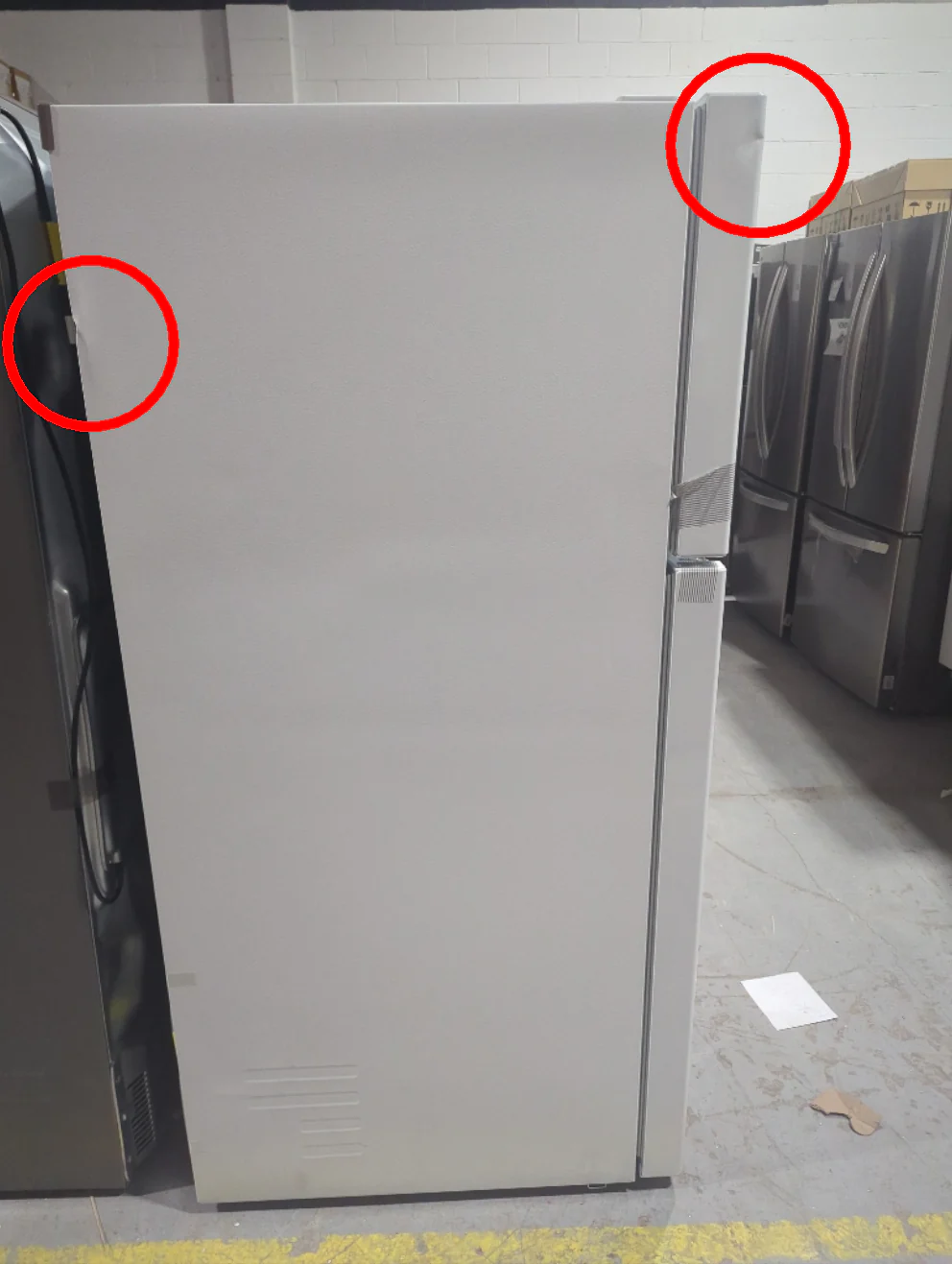 LTCS20020W - REFRIGERATORS - LG - Top Freezer - White - Open Box - Image 4