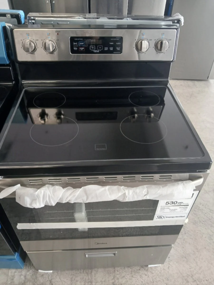 MER30B12ASSC - RANGES - Midea - Electric - Stainless Steel - Open Box - Image 2