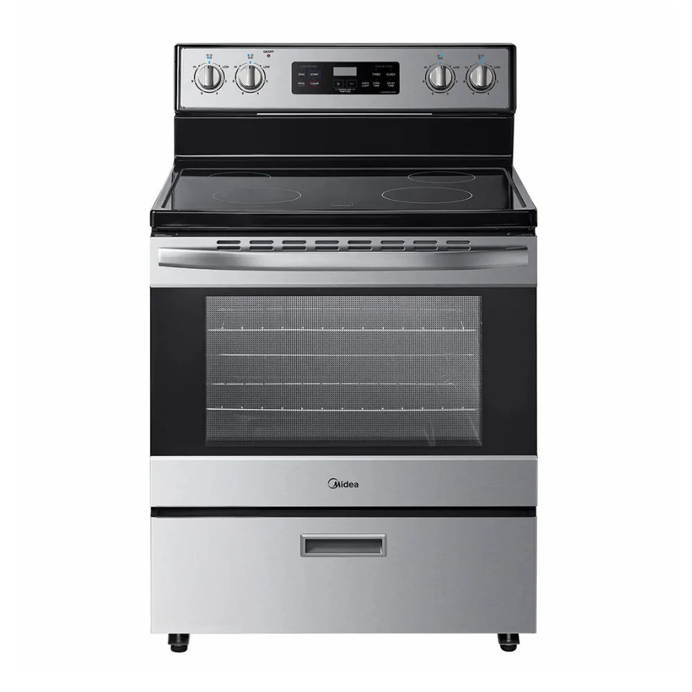 MER30B12ASSC - RANGES - Midea - Electric - Stainless Steel - Open Box